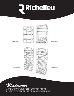 Instructions for Glass Shelf Racks